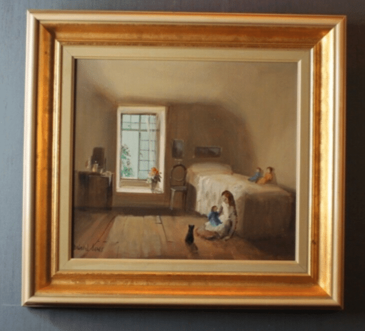Art. Original art . Oil painting. Deborah Jones. 20th C
