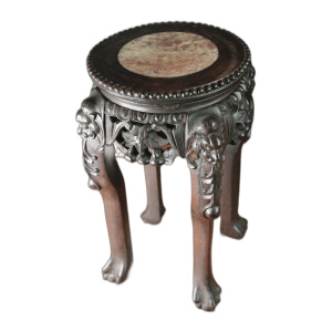 Antique Chinese Hardwood Jardiniere Stand