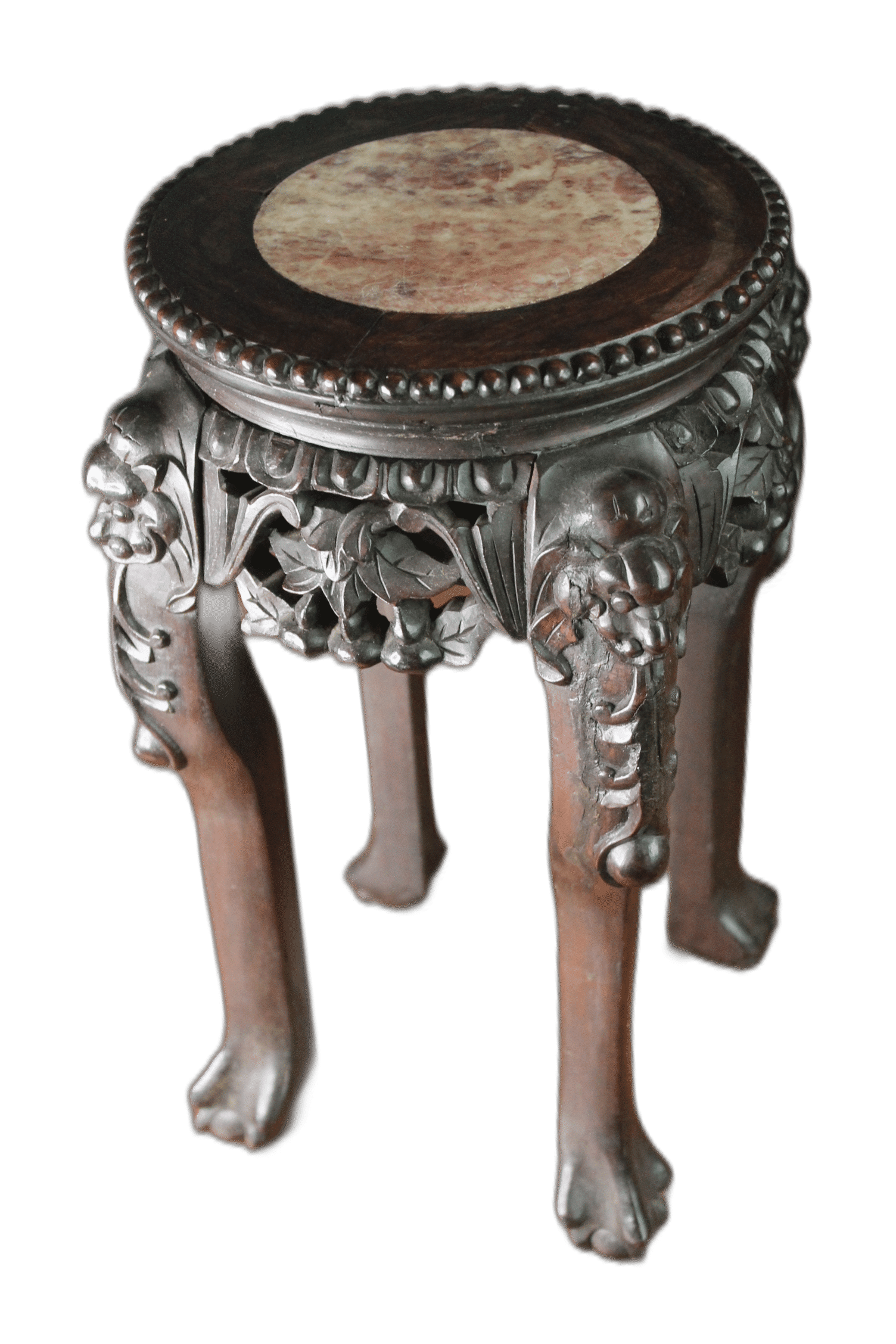 Antique Chinese Hardwood Jardiniere Stand
