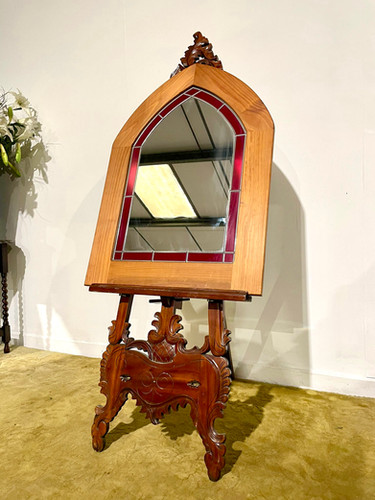 Contemporary Arch Topped Mirror