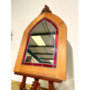 Contemporary Arch Topped Mirror