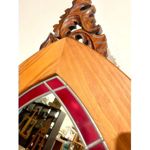 Contemporary Arch Topped Mirror