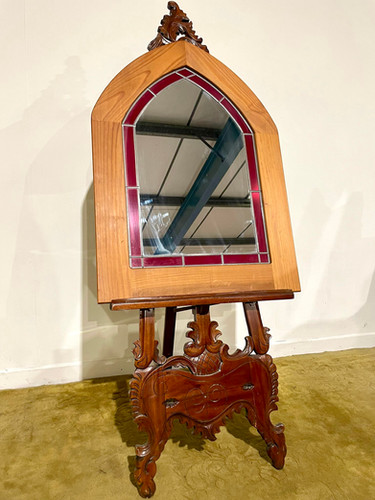 Contemporary Arch Topped Mirror