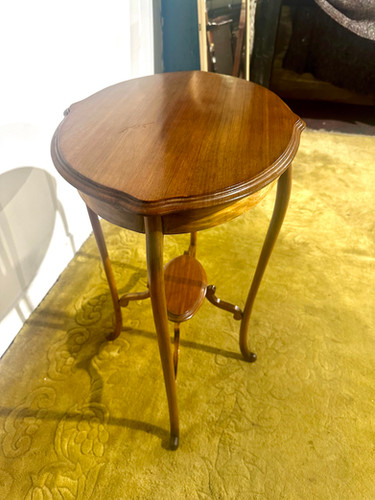 Edwardian Oak Occasional Table