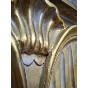 Late 19th Century Hand Carved Gilt Wood Plinth/Display Stand. Antique/Lamp Table