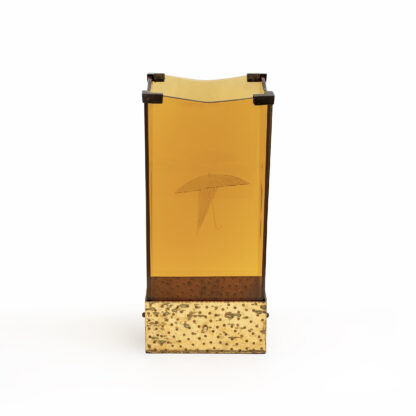 Attributed Pierluigi Colli MidCentury Modern Glass Umbrella Stand by Cristal Art - Image 4