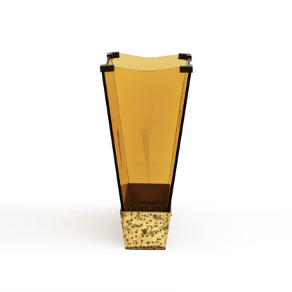 Attributed Pierluigi Colli MidCentury Modern Glass Umbrella Stand by Cristal Art - Image 3