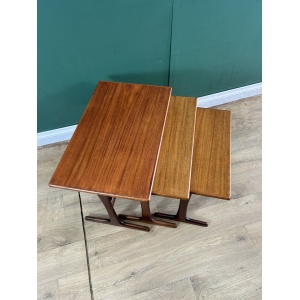 Retro Vintage Mid Century Danish 🇩🇰 Nest Of Tables By Kai Kristiansen