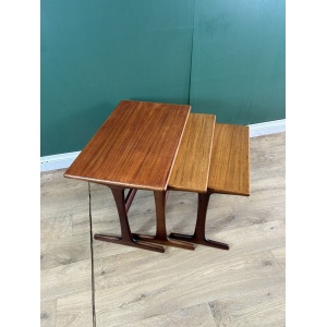 Retro Vintage Mid Century Danish 🇩🇰 Nest Of Tables By Kai Kristiansen