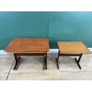 Retro Vintage Mid Century Danish 🇩🇰 Nest Of Tables By Kai Kristiansen