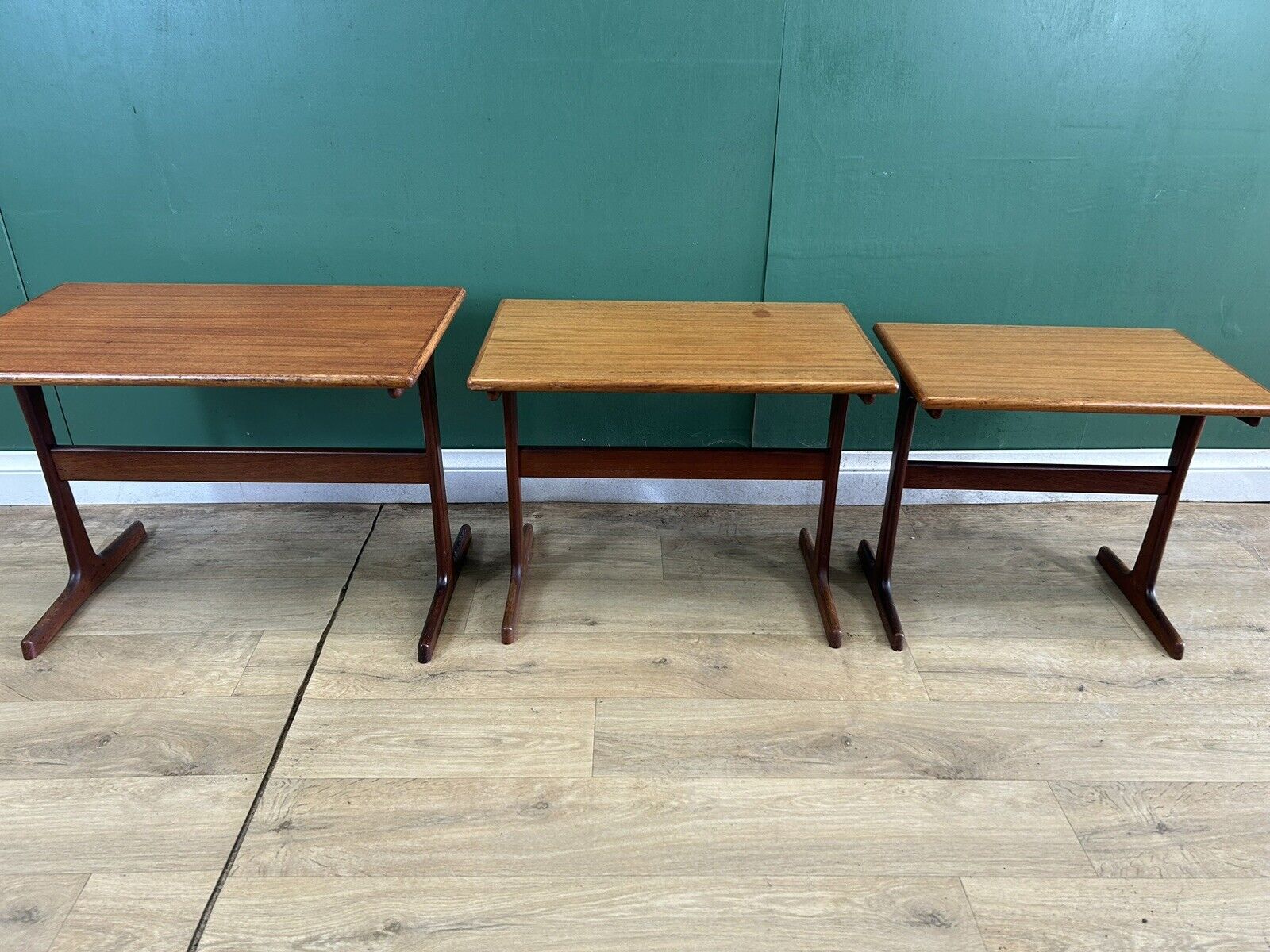 Retro Vintage Mid Century Danish 🇩🇰 Nest Of Tables By Kai Kristiansen