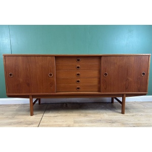 Retro Vintage Mid Century Swedish 🇸🇪 Teak Sideboard By DUX 1960s -Courier