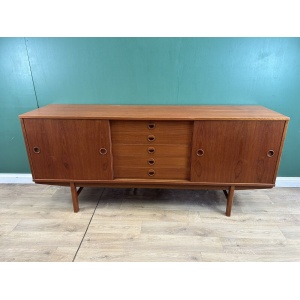Retro Vintage Mid Century Swedish 🇸🇪 Teak Sideboard By DUX 1960s -Courier