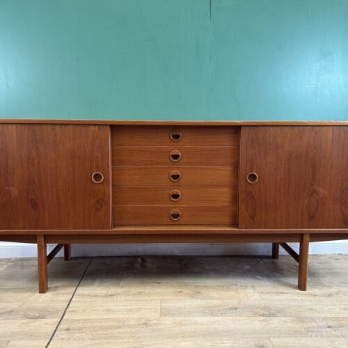 Retro Vintage Mid Century Swedish 🇸🇪 Teak Sideboard By DUX 1960s -Courier
