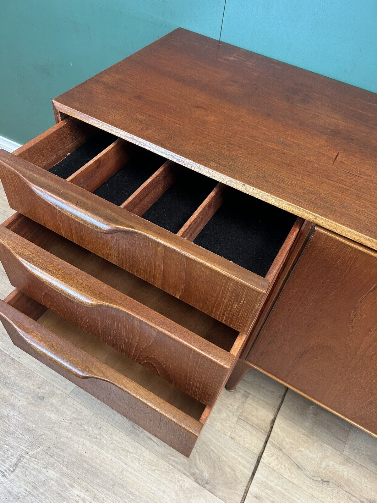 Retro Vintage Mid Century Teak Mcintosh Dunvegan Sideboard-Courier