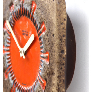Kienzle Chunky Lava Wall Clock, 1960s