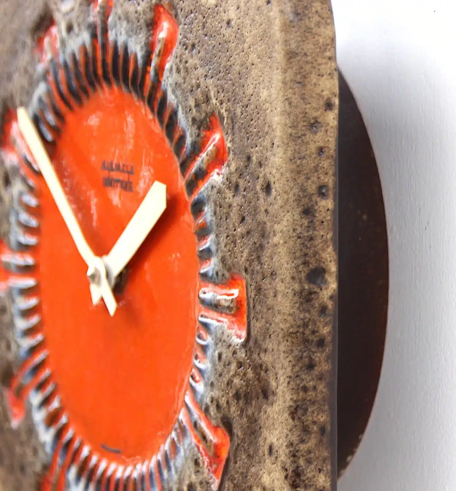 Kienzle Chunky Lava Wall Clock, 1960s
