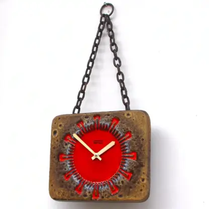 Kienzle Chunky Lava Wall Clock, 1960s - Image 3