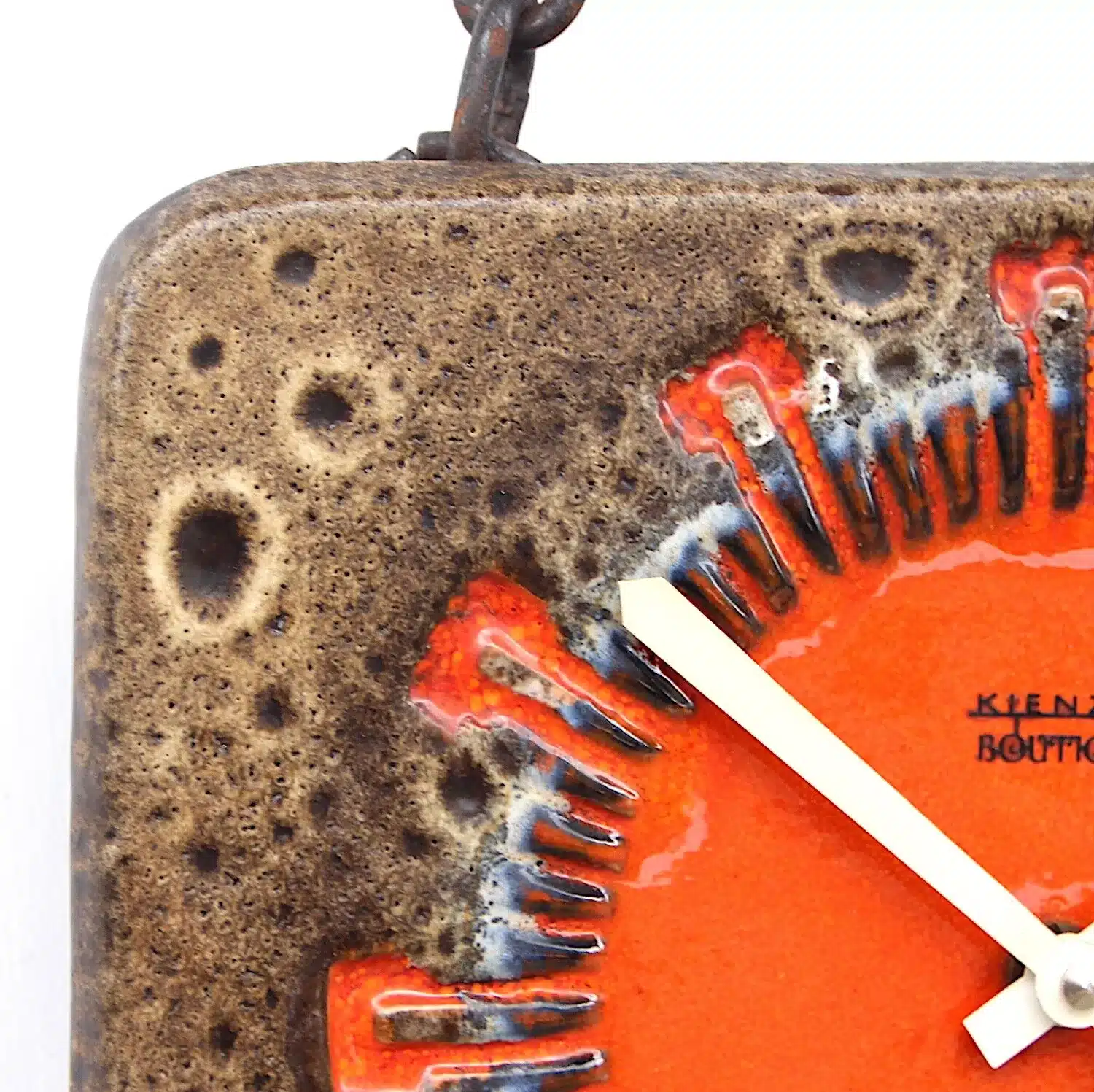 Kienzle Chunky Lava Wall Clock, 1960s