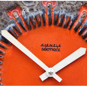 Kienzle Chunky Lava Wall Clock, 1960s