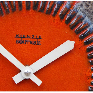 Kienzle Chunky Lava Wall Clock, 1960s