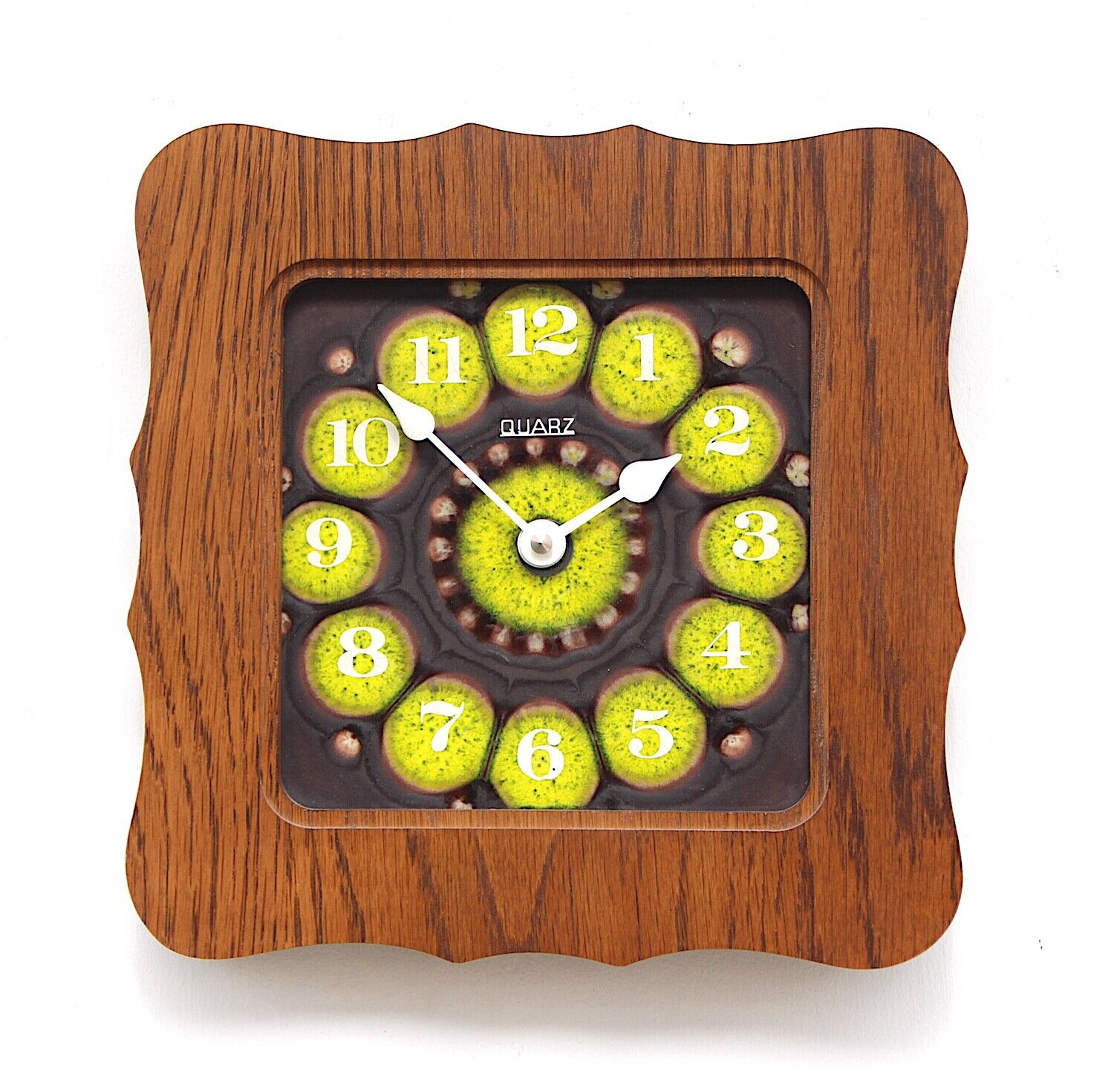 Vintage Lava Wall Clock By Meister Anker, 1970s