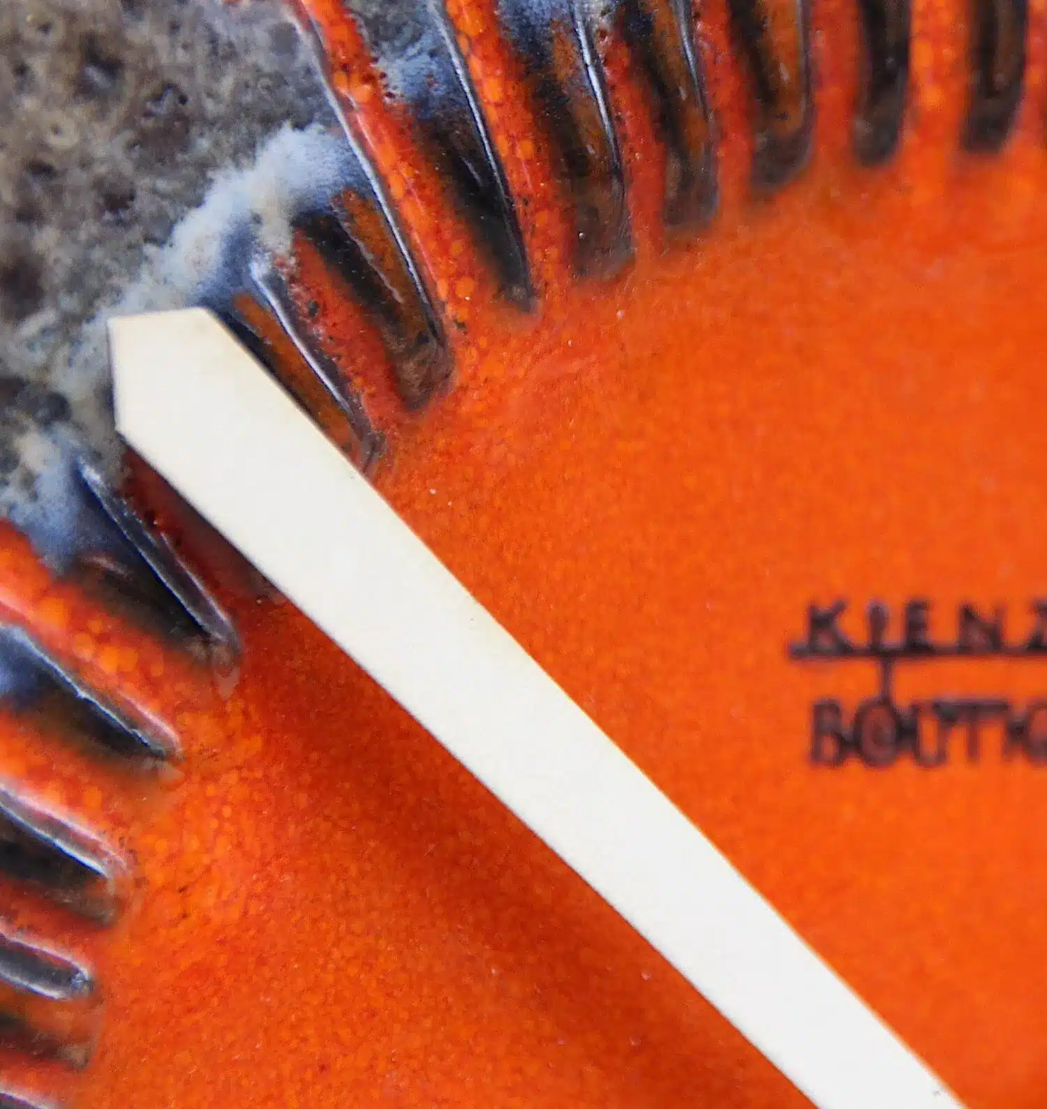 Kienzle Chunky Lava Wall Clock, 1960s