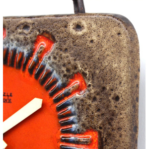 Kienzle Chunky Lava Wall Clock, 1960s