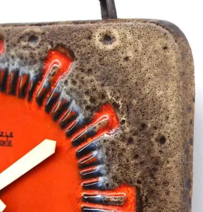 Kienzle Chunky Lava Wall Clock, 1960s - Image 9
