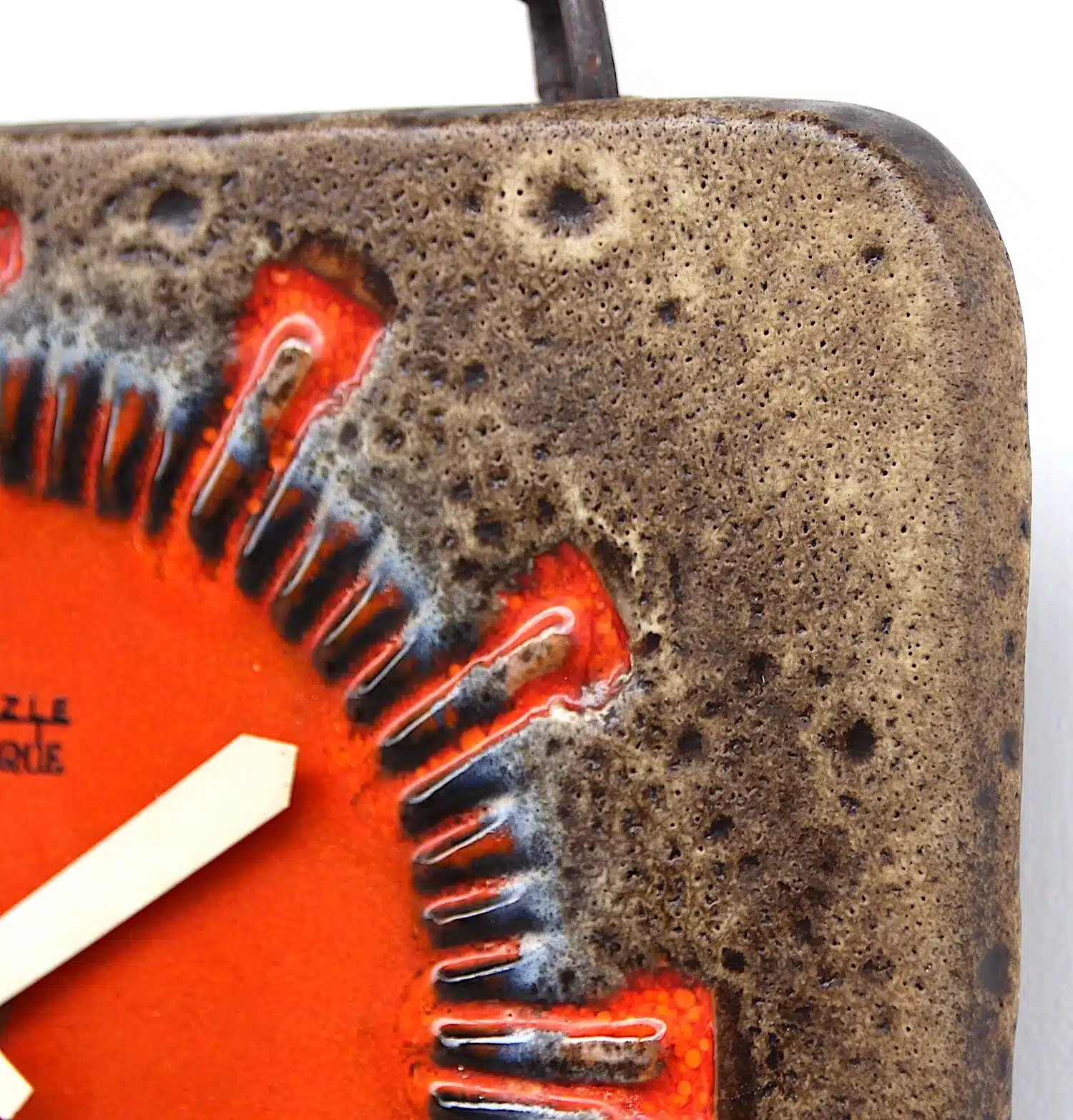 Kienzle Chunky Lava Wall Clock, 1960s