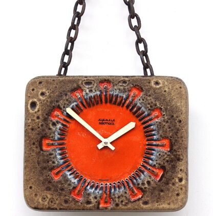 Kienzle Chunky Lava Wall Clock, 1960s