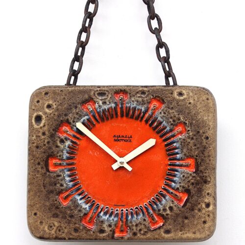Kienzle Chunky Lava Wall Clock, 1960s