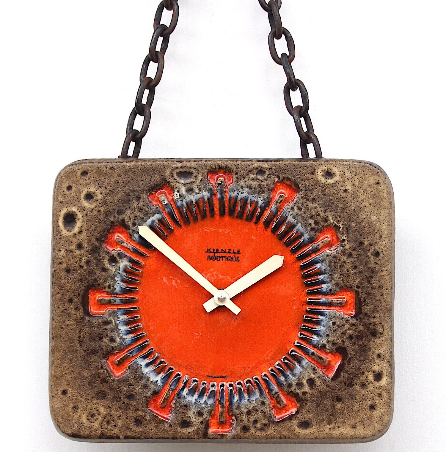 Kienzle Chunky Lava Wall Clock, 1960s