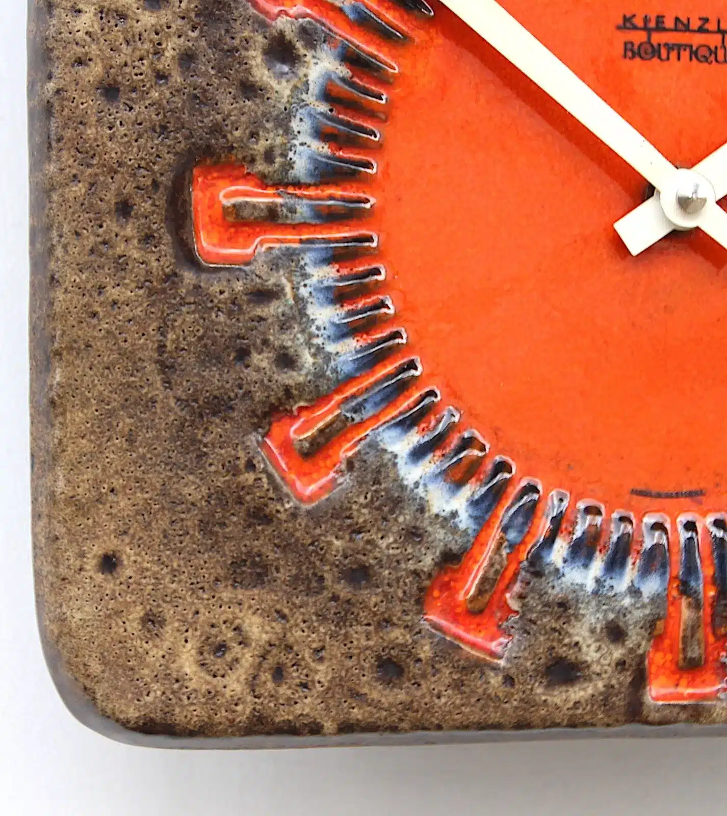 Kienzle Chunky Lava Wall Clock, 1960s