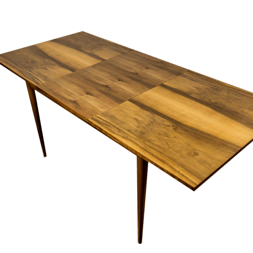 Extendable Dining Table In Walnut, 1960s