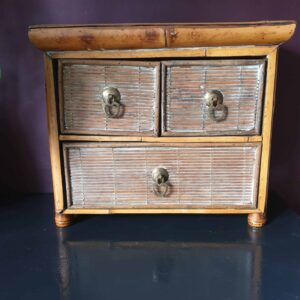 Bohemian Vintage Teak Coffee Table