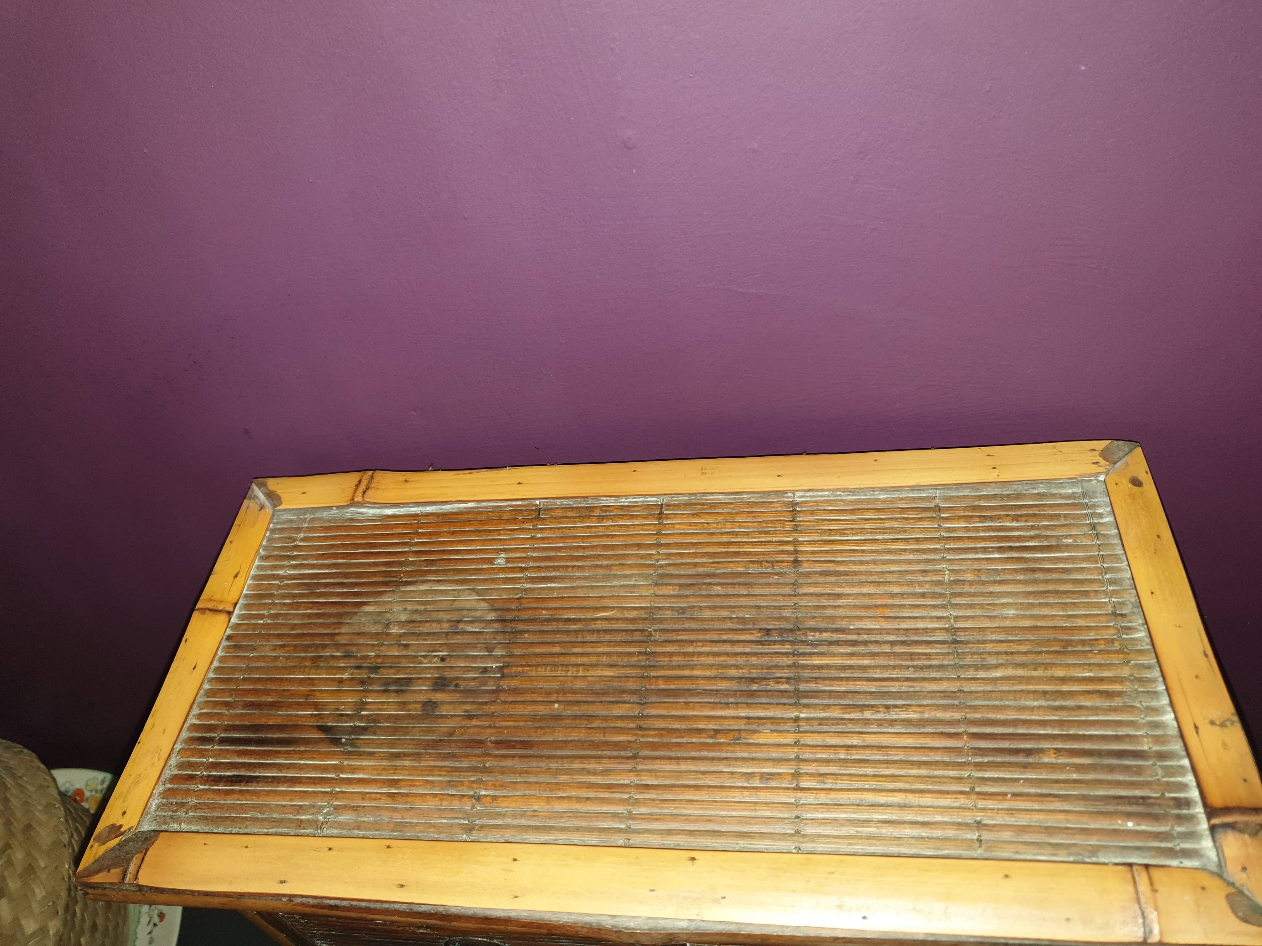 Chinese miniature bamboo drawers