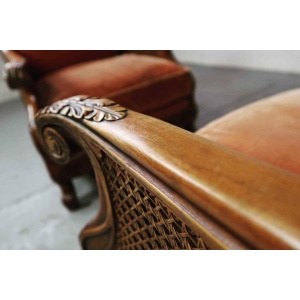Pair of armchairs, early 20th C