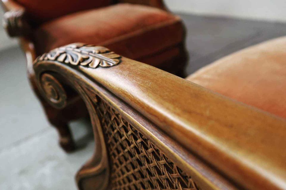 Pair of armchairs, early 20th C