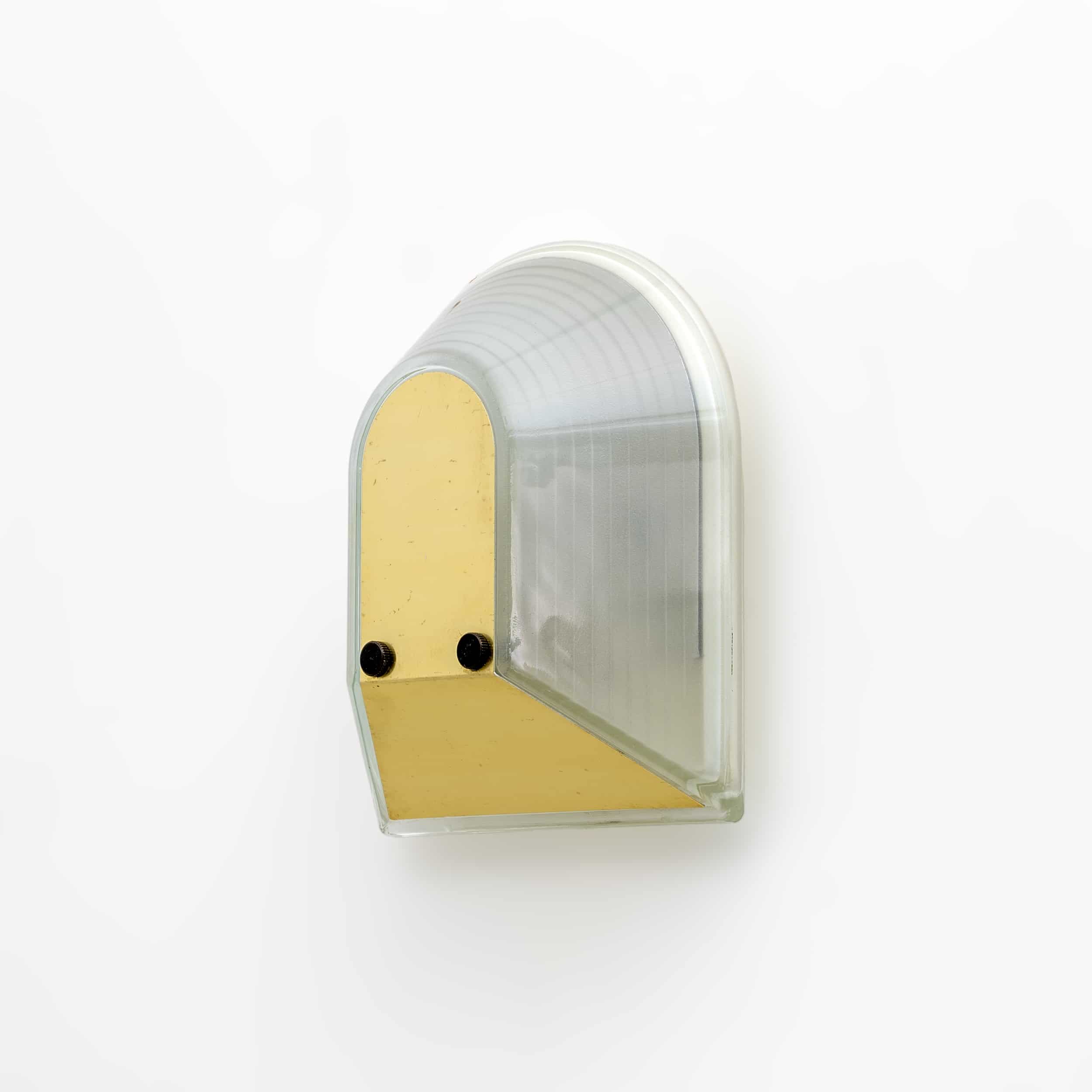 Pair of Modern Italian Sconces "Tesi" by Roberto Fiorato for Prisma, 80s