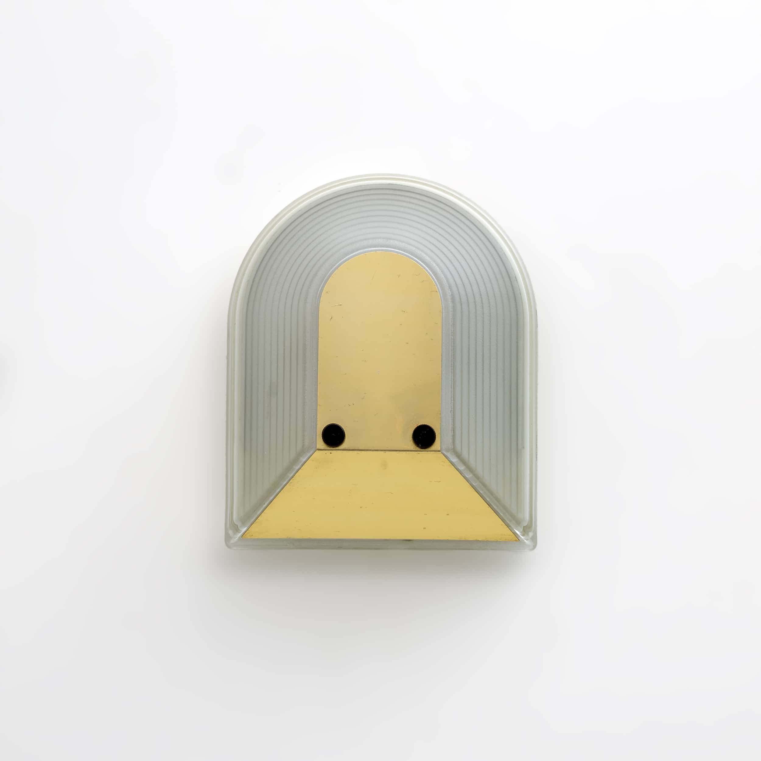 Pair of Modern Italian Sconces "Tesi" by Roberto Fiorato for Prisma, 80s
