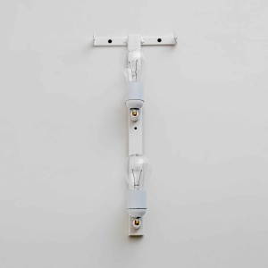 Pair of Mid-century Modern Style Italian Murano Glass and Brass Sconces