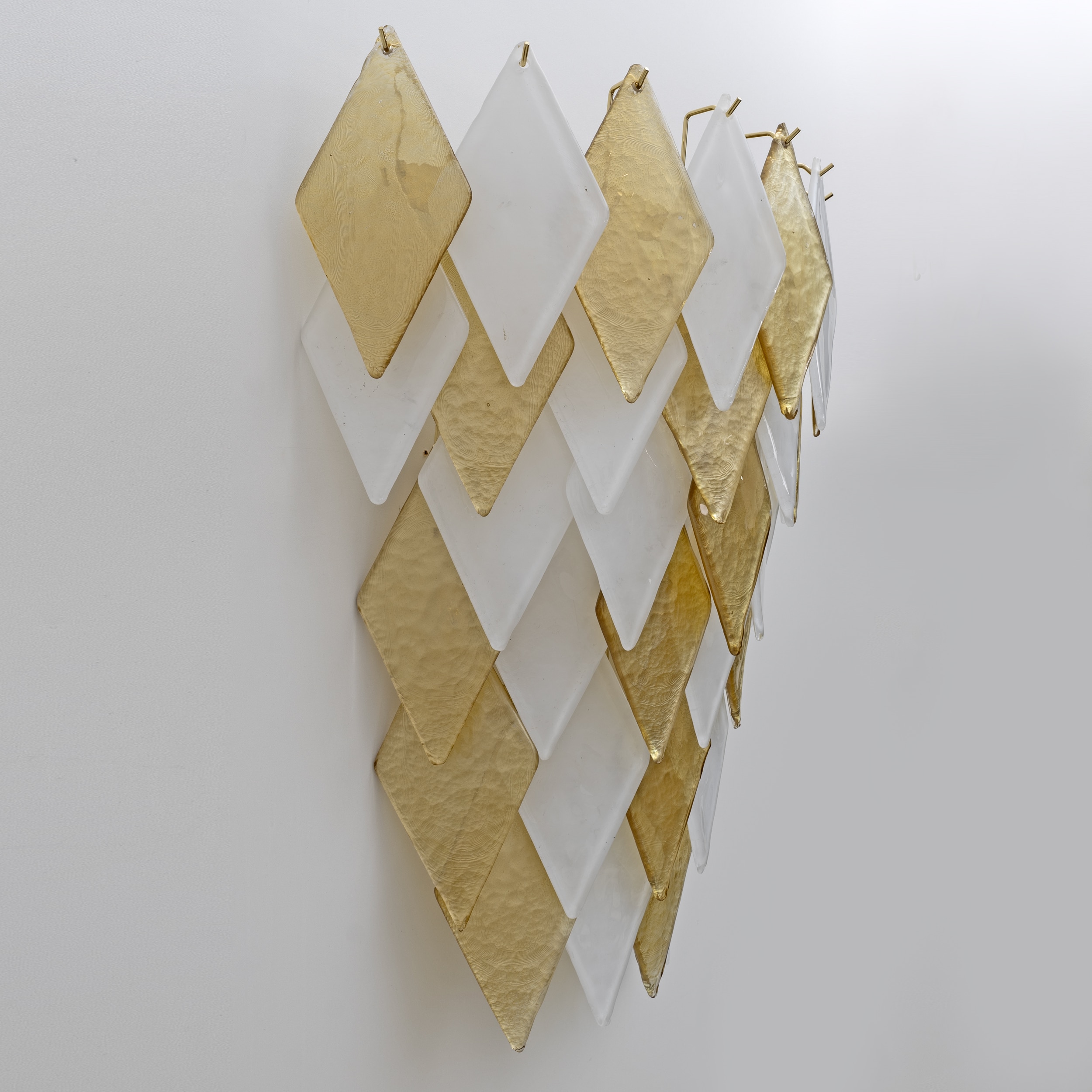 Pair of Modern Italian Murano Glass Sconces