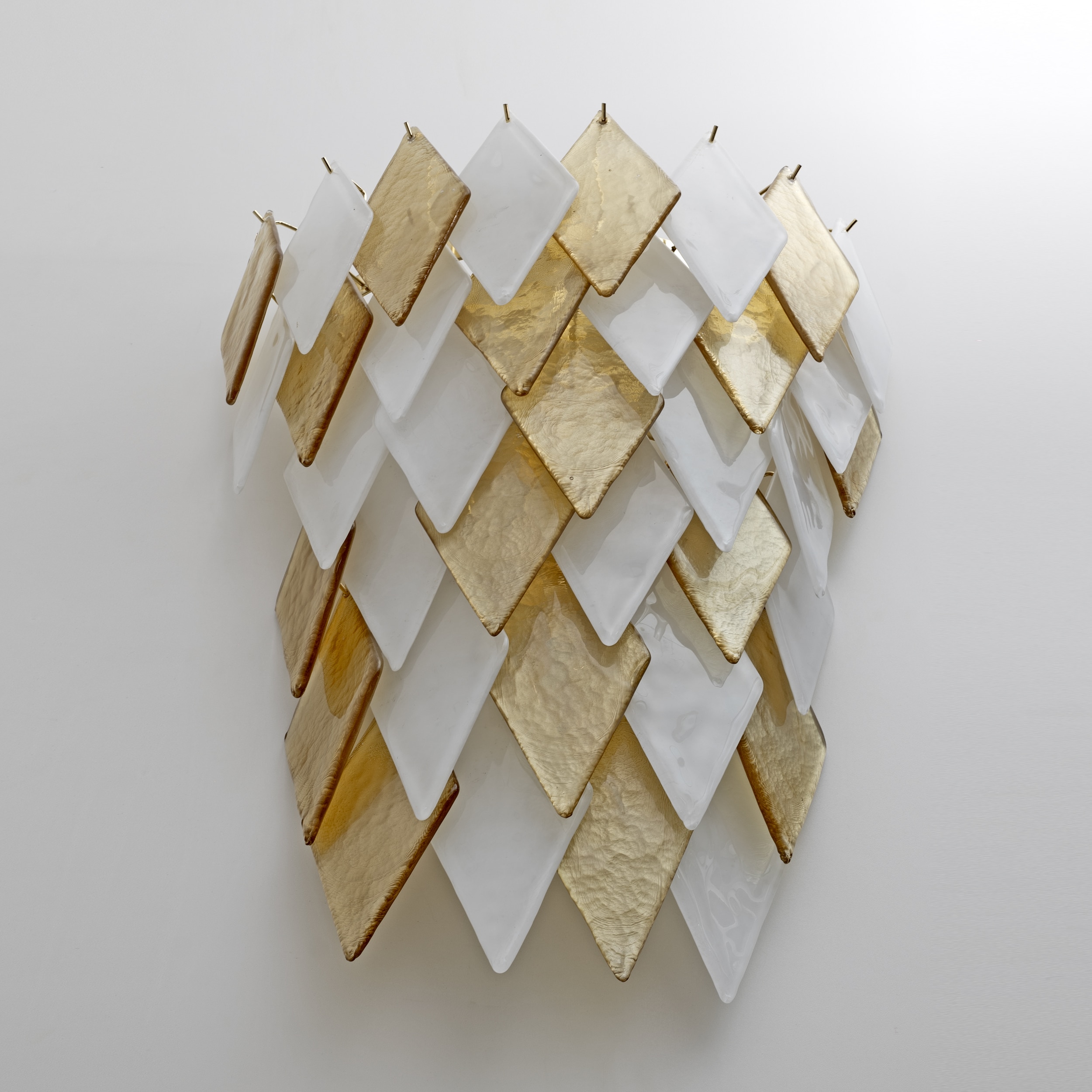 Pair of Modern Italian Murano Glass Sconces