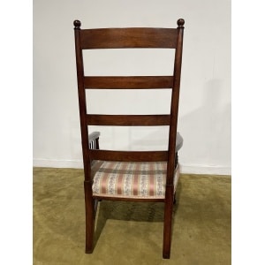 Arts & Crafts Beech Ladder Back Nursing Chair