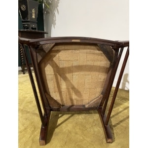 Arts & Crafts Beech Ladder Back Nursing Chair