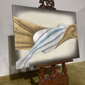 Contemporary Piece of Art On Board