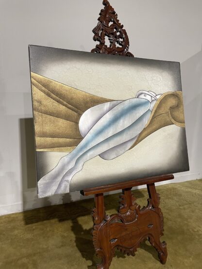 Contemporary Piece of Art On Board