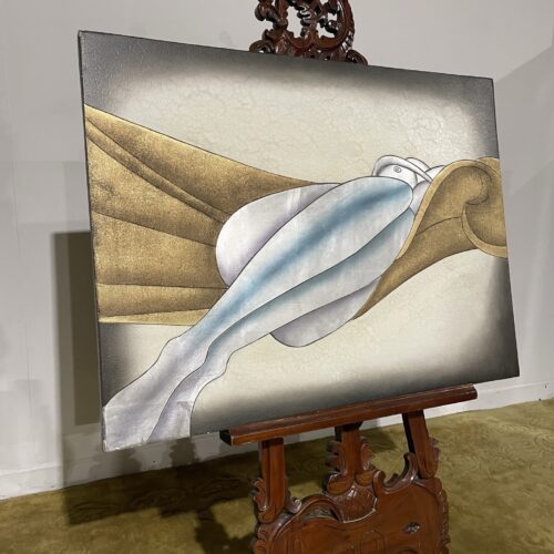 Contemporary Piece of Art On Board