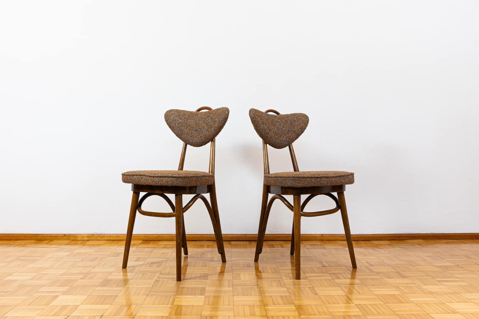 Set Of 6 Dining Chairs Model No. 124 By Helena, Jerzy Kurmanowicz, Poland, 1950s